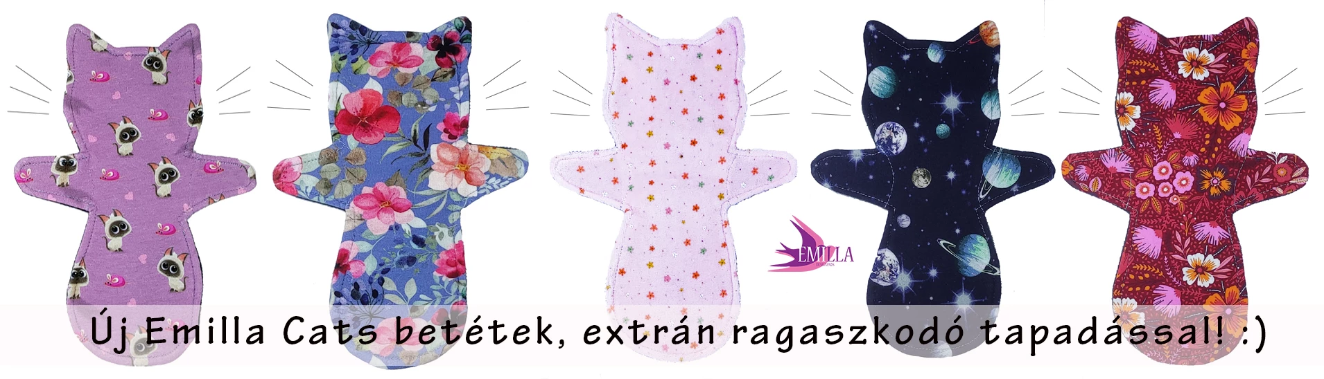 Emilla mosható női betétek 