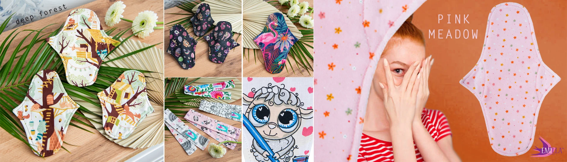 Emilla mosható női betétek 