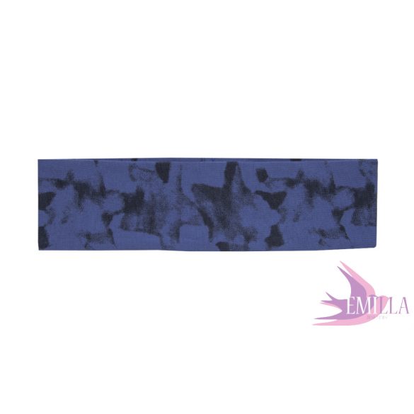 Blue Fog Headband - Oekotex cotton S-M