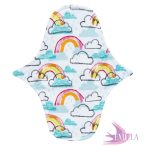 Afrodité Incontinence pad - Rainbow (cotton flannel)