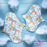 Afrodité Incontinence pad - Rainbow (cotton flannel)
