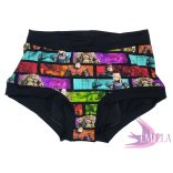 Dark How to Raise Your Dragon Period Scrundie L - For heavy flow