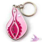 Vagina+Vulva Keychain - Hooray for the Va-Jay-Jay!