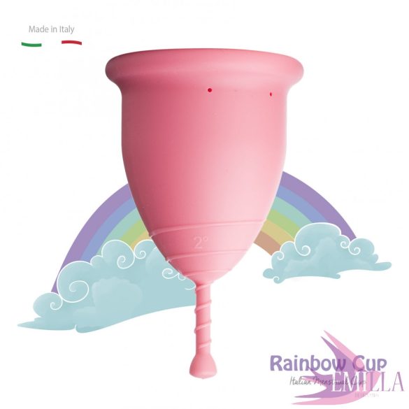 Rainbow Cup large size - Pink (medium firmness)