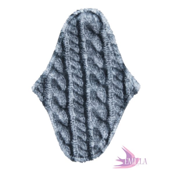 Írisz petite size (XS) for light flow - Silver Knit