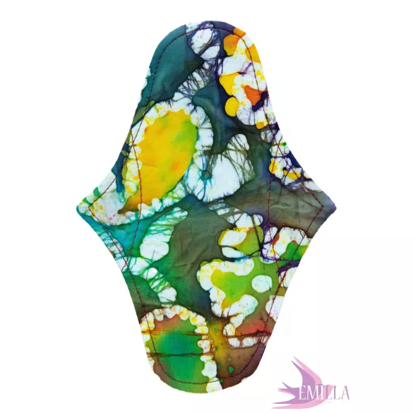 Afrodité kisméretű intimbetét (S) közepes vastagságú - Tie-Dye Tropic