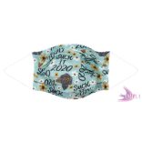 Gumis mosható, sterilizálható arcmaszk - S*ck 2020 / biopamut géz