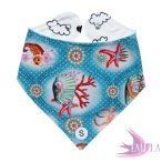 Cotton bib - Pearl / Size S