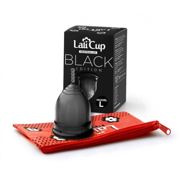 Lalicup - nagy méret (L) -  Fekete