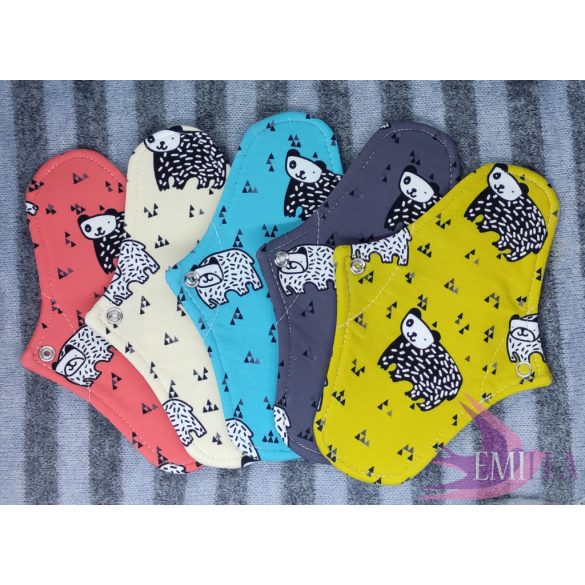 Afrodité norm. vérzéshez 5 db-os szett - This is Pandaaa (pamutjersey)