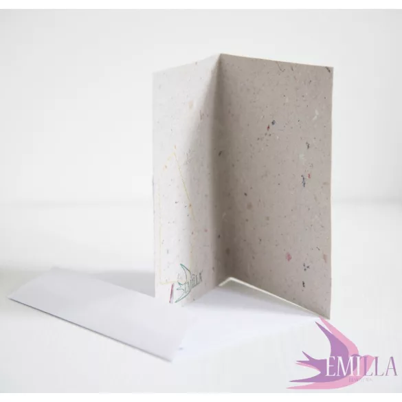 Dear Santa postcard with envelope