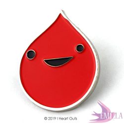 Blood Lapel Pin - All You Bleed is Blood