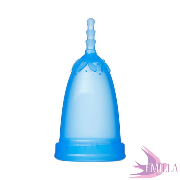 Juju Cup model 3 BLUE - elongated size (for high cervix)