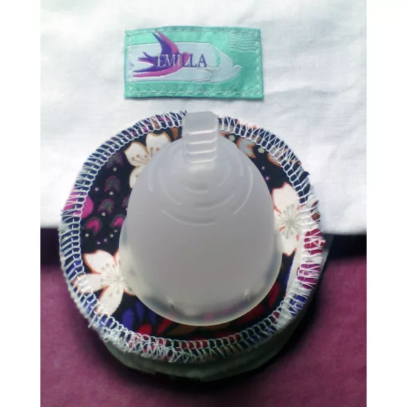 Fleurcup - big size - with an Emilla cupbag