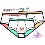 3db-os kedvezményes menstruációs bugyi szett - L