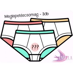 3db-os kedvezményes menstruációs bugyi szett - XS