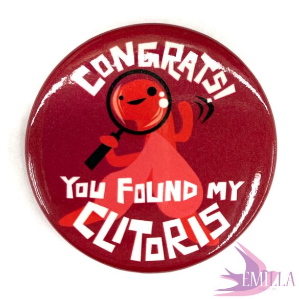 Congrats Clitoris - Hűtőmágnes