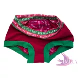 Naughty and Nice Period Scrundie XXL