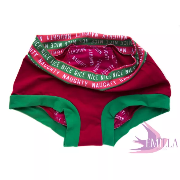 Naughty and Nice Period Scrundie XXL