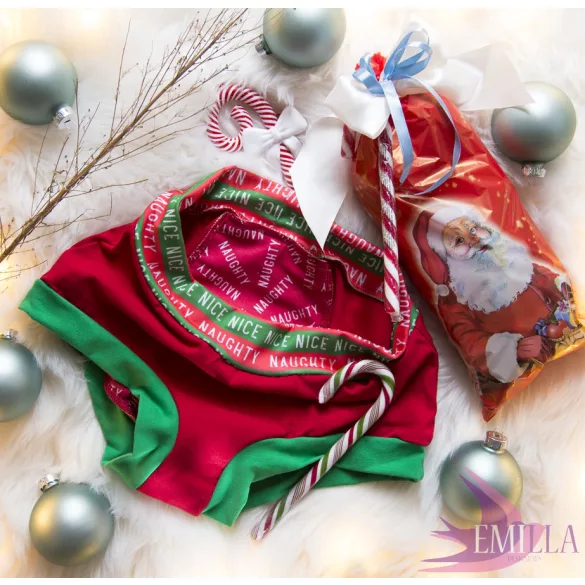 Naughty and Nice Period Scrundie XXL
