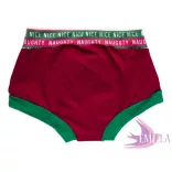 Naughty and Nice Period Scrundie XXL