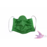 Washable, sterilizable face mask - Dark Green / cotton