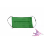 Washable, sterilizable face mask - Dark Green / cotton
