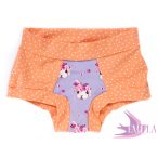 Peach-Purple Bunny Head limited Scrundies xs