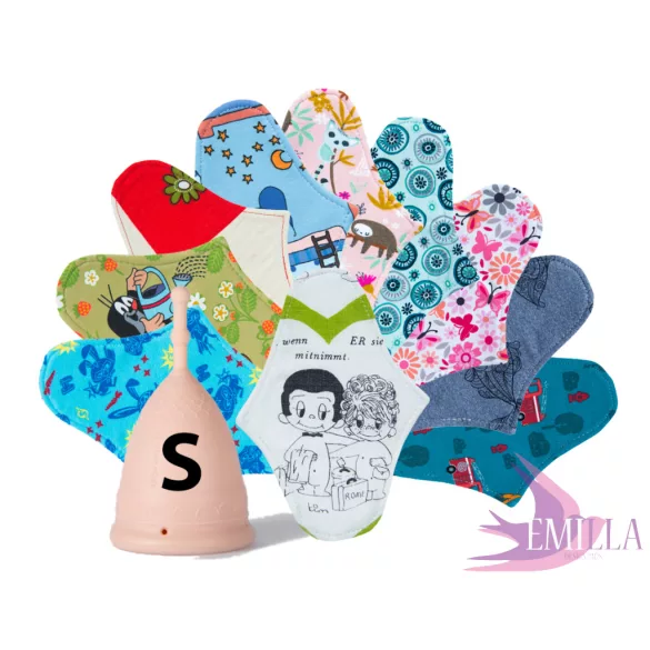 Mermaid S PUHA - 10db Emilla tisztasági betéttel