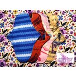 Charity pad for heavy flow (1pcs) Athéné size, surprise print