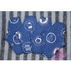 Tanga Írisz 4 db-os szett - Winter Friends (pamutvászon)