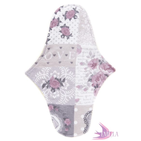 Athéné incontinence pad - Pastel Rose (cotton flannel)