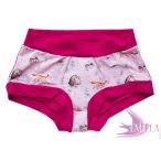   Pink Forest Period Scrundie XXL - For heavy flow - Organic cotton