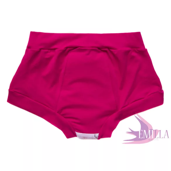 Pink Forest Period Scrundie XXL - For heavy flow - Organic cotton