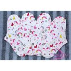 Tanga Afrodité 4 db-os szett - Unicorn City (pamutvászon)