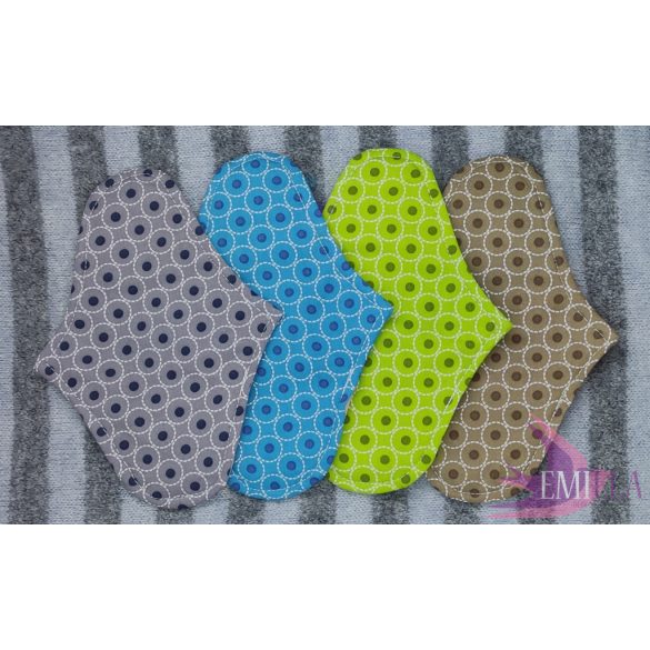 Írisz 4 db-os szett - Bubble Tea (pamutvászon)