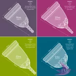 Juju Cup model 3 - elongated size (for high cervix) - Transparent
