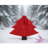 Golden Christmas tree bag - 100% cotton