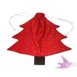 Golden Christmas tree bag - 100% cotton