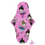 Pénelopé medium pad (M)  moderate flow - Pink Ballet