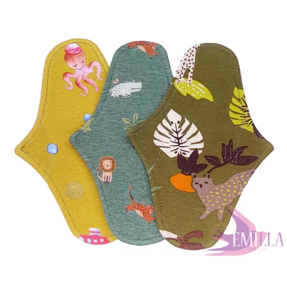 Organic Wildlife - 3db Afrodité közepesen vastag betétszett