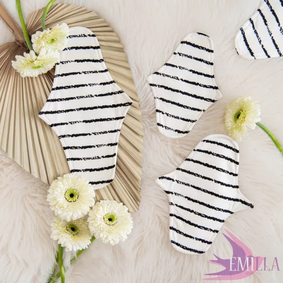 Afrodité (S) kisméretű intimbetét, vékony - SunKissed Stripes