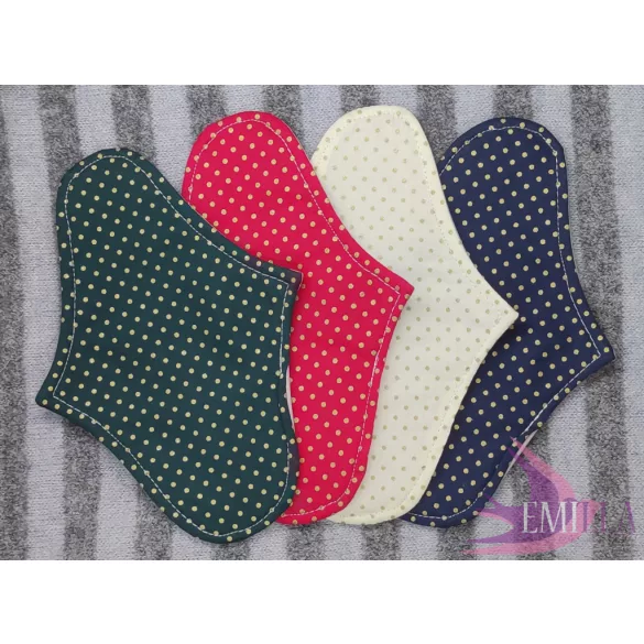 Írisz 4 db-os szett - Gold Glitter (pamutvászon)