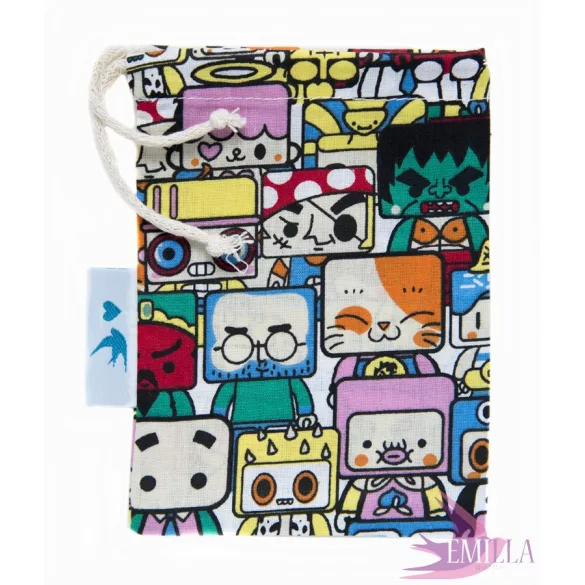 Anime menstrual cup bag