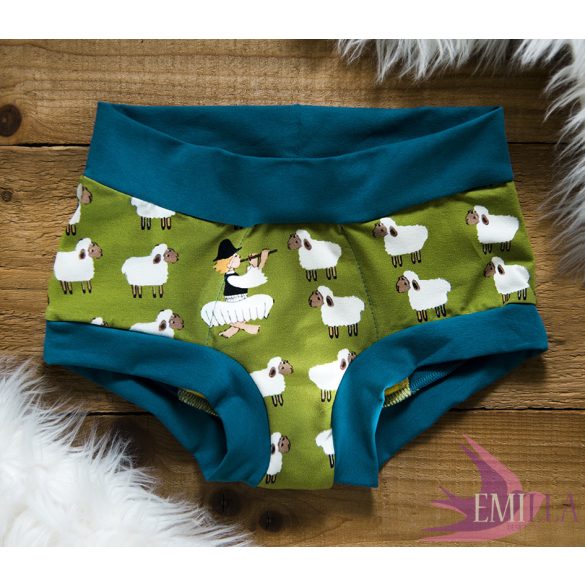 Fluffy Sheep menstruációs bugyi XXS - erős vérzéshez