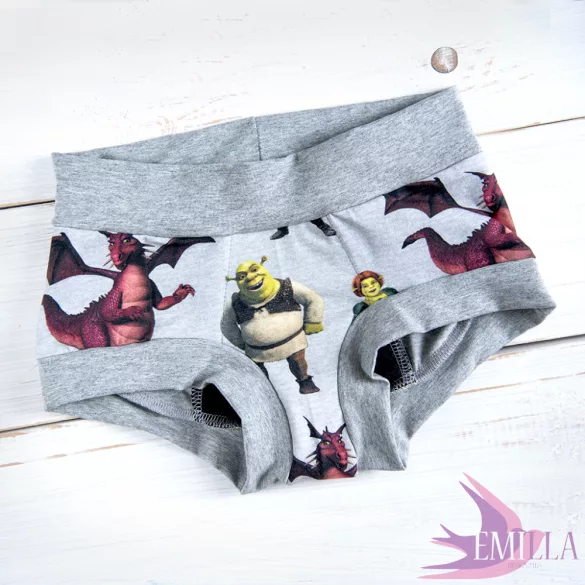 Grey Shrek Period Scrundie XS