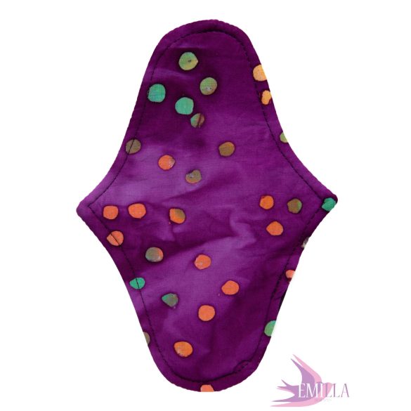 Afrodité small pad (S) for light flow - Spot On Purple