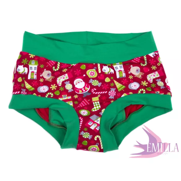 Santastic Period Scrundy XXS - Teen size