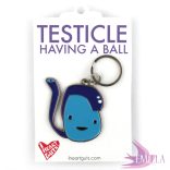 Here fémkulcstartó - Having a Ball