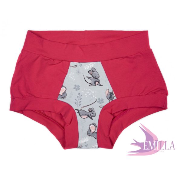 Grey Mousy limited Scrundies M